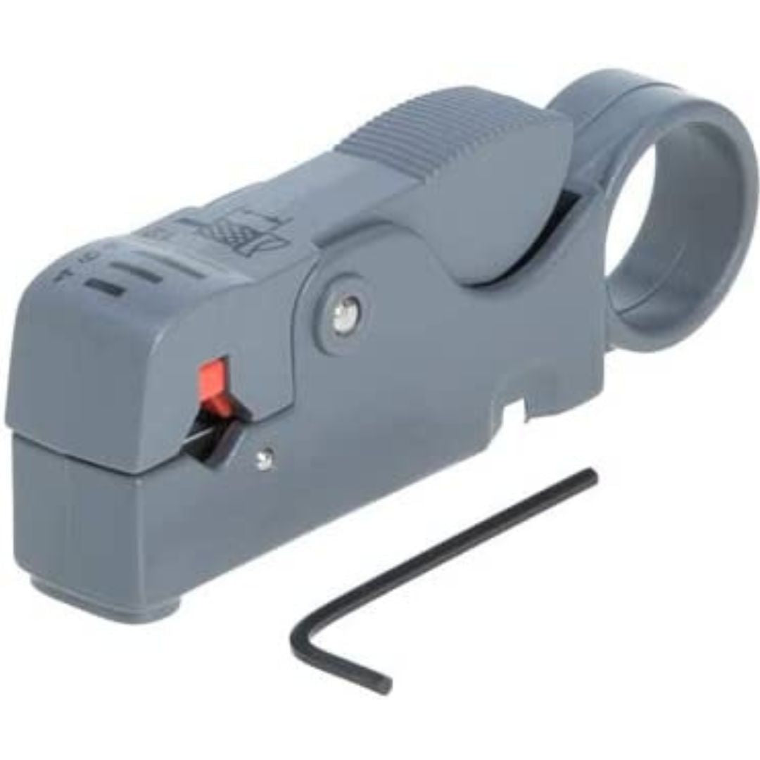 Rotary Tool for Stripping and Cutting Coaxial Cables, (‎0.81 oz)