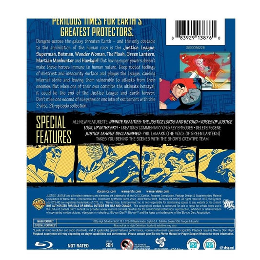 Justice League: Season 2 (DC Comics Classic Collection) Blu-ray