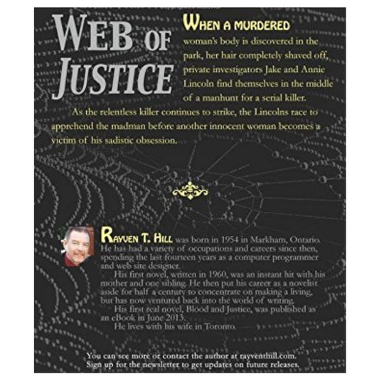 Web of Justice: A Private Investigator Mystery Series - Paperback