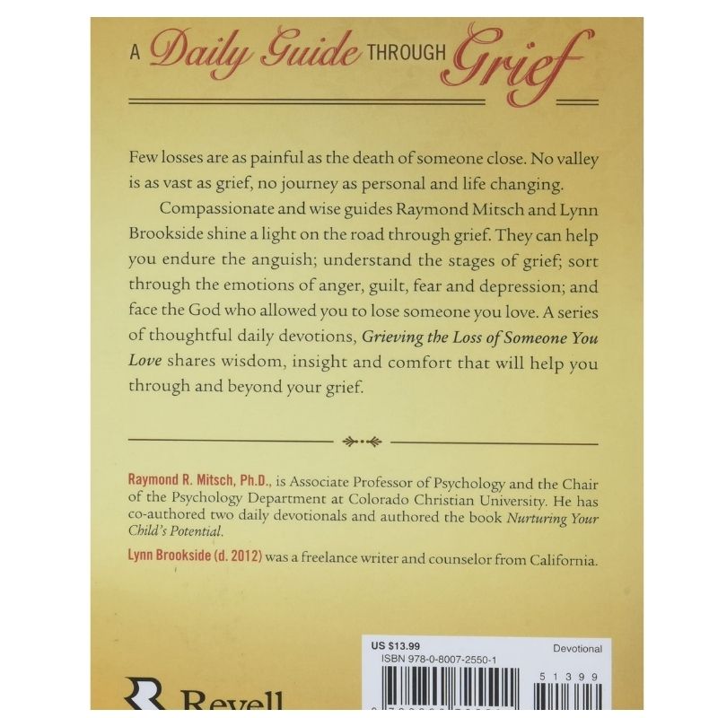 Grieving the Loss of Someone You Love (Paperback)