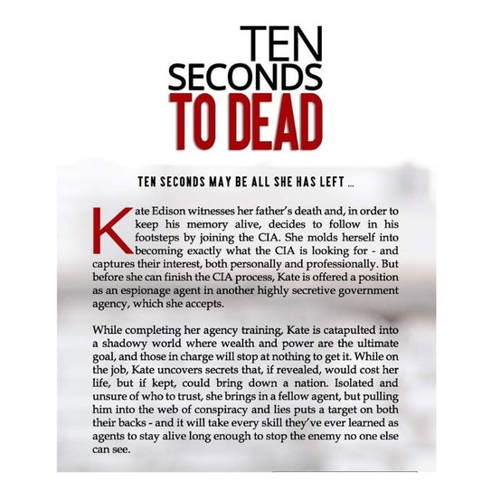 Ten Seconds to Dead (Ten Seconds Series) Paperback