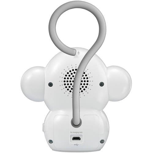 Soother with sound machine for babies, color: white