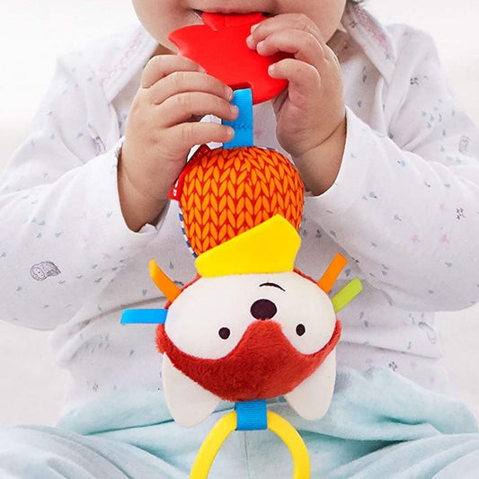 Baby Activity Chime & Teether Stroller Toy, Fox