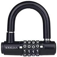 12mm 4 Digit Heavy Duty Motorcycle Lock with 10mm x 1.8m Cable