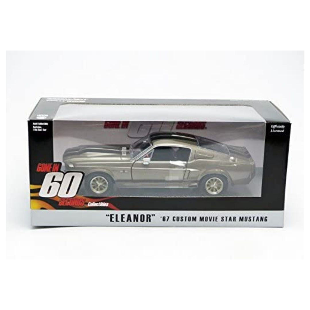 1/24 scale collectible car, (Grey/black)