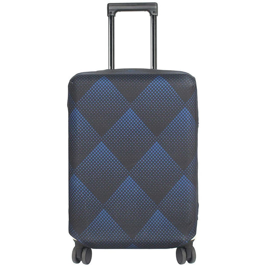 27-30 inch luggage cover (blue cube, L)