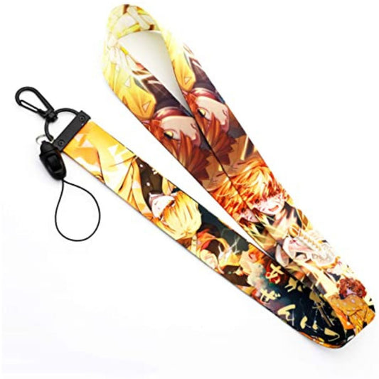 Zenitsu Wrist Lanyard Keychain