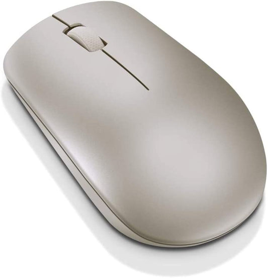 Wireless Mouse with Battery,  2.4GHz, 1200 DPI, Almond