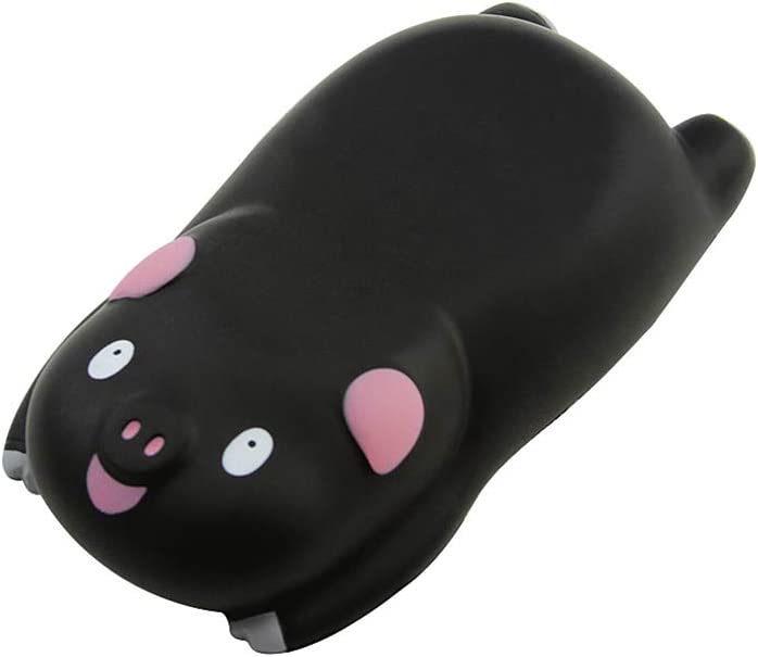 Small Wrist Rest Mouse Pad, (Black)