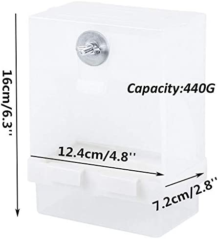 Automatic bird seed feeder - 2pc Screw-Fixed Bird Feeder