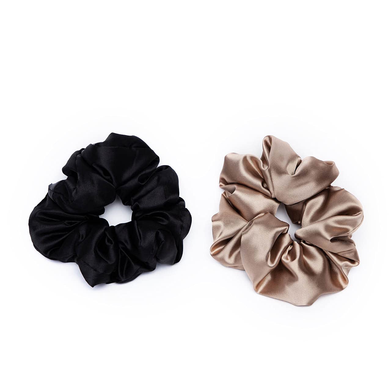 Hair bow, 2 count (Black/Gold)