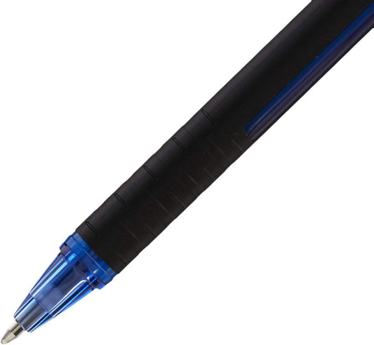 pack of 12 ballpoint pens, blue ink