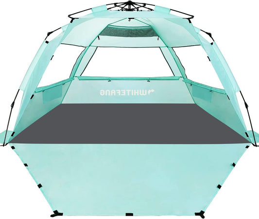 XL Pop Up Beach Tent, Color Mint Green