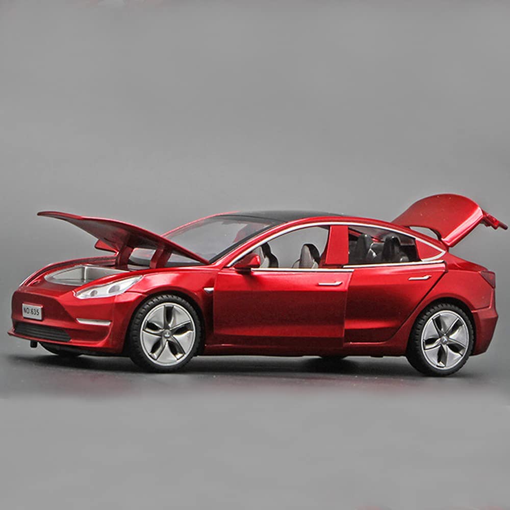 1/32 scale car, 5.9*2.7*1.7inch, (red)