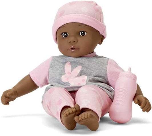 toy doll, sweet smiles, 14", Color: brown skin