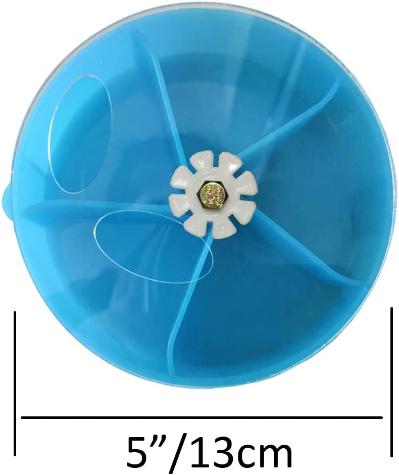 Foraging Rotating Training Toys, Blue