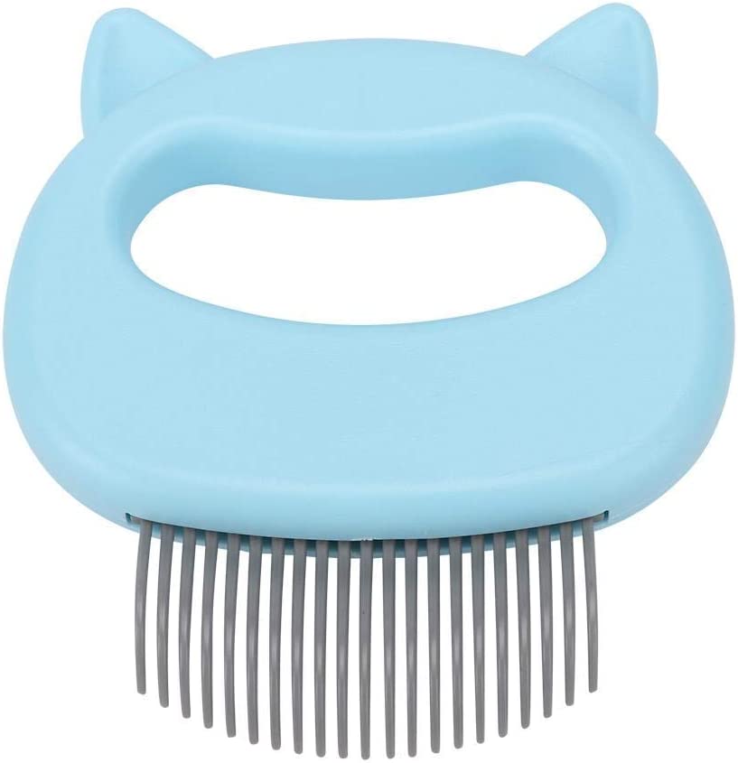 Pet comb massager, blue