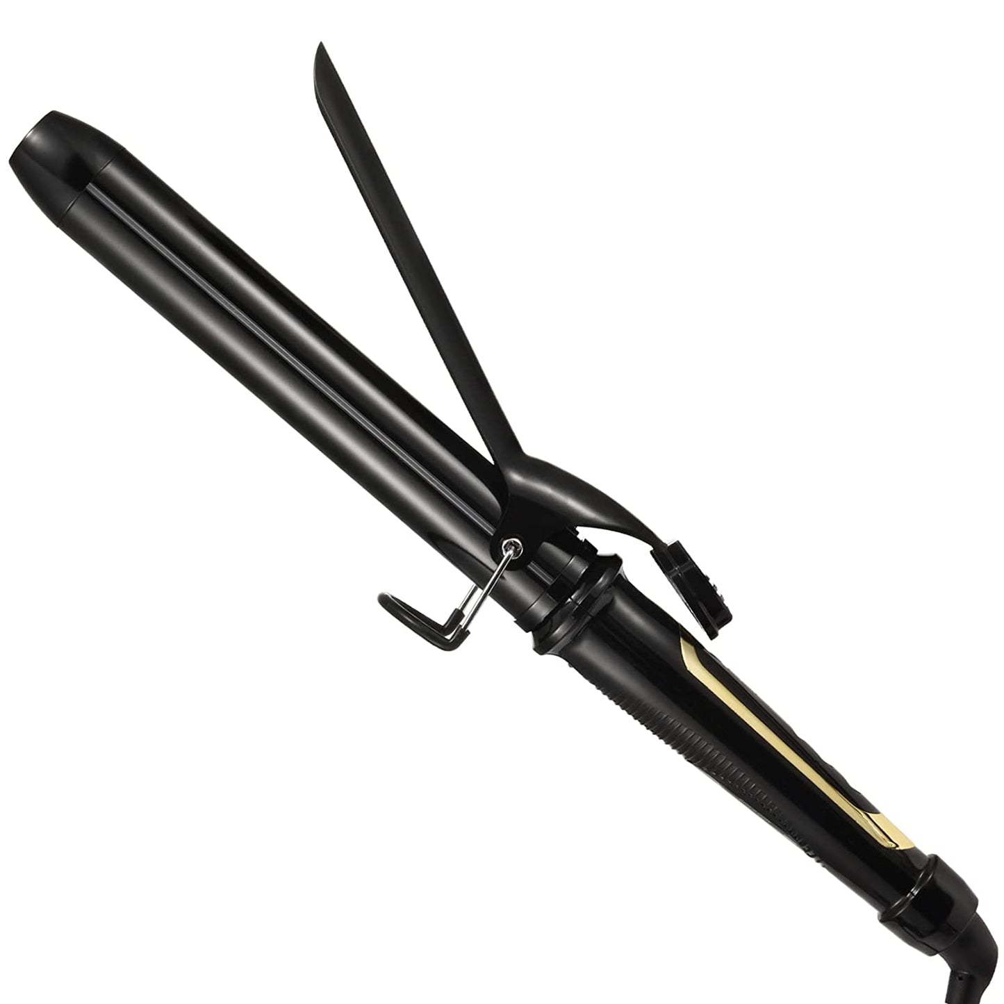 1.25 Inch Hair Curler with Ceramic Barrel, Black