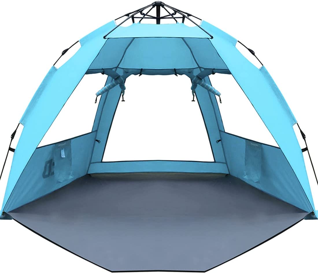 3-4 person pop up tent, Aqua