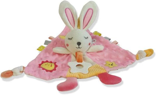 Security blanket for babies with teddy, Bunny