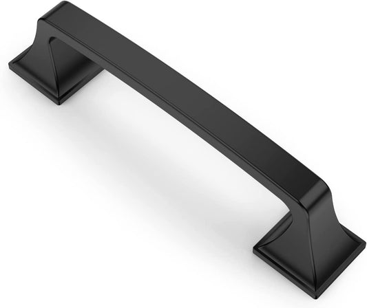 Pack of 10 handles (color: matte black for 3.75-inch (96 mm)