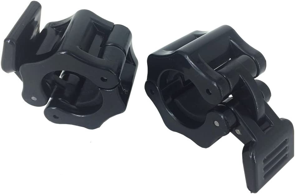 1 Inch Dumbbell Clamps (Color: Black1)