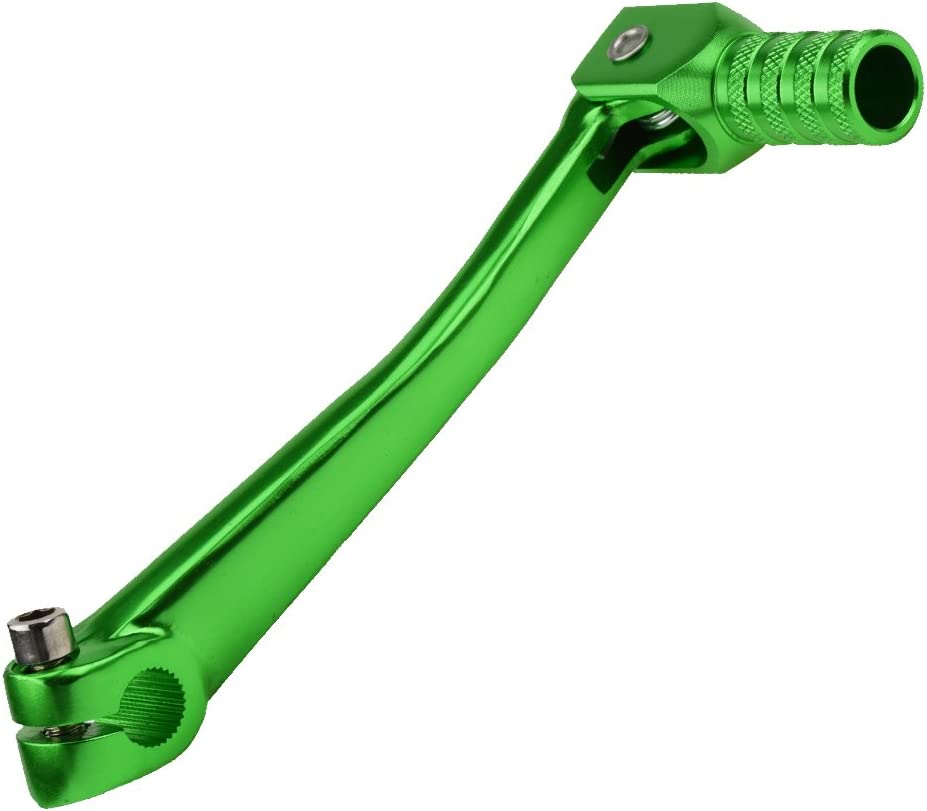 Aluminum Folding Gear Shift Lever, (Green)