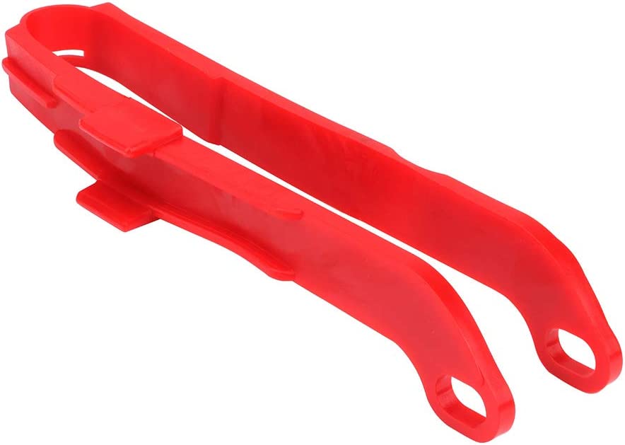 Motorcycle Plastic Chain Slider Guide Protector (Red)