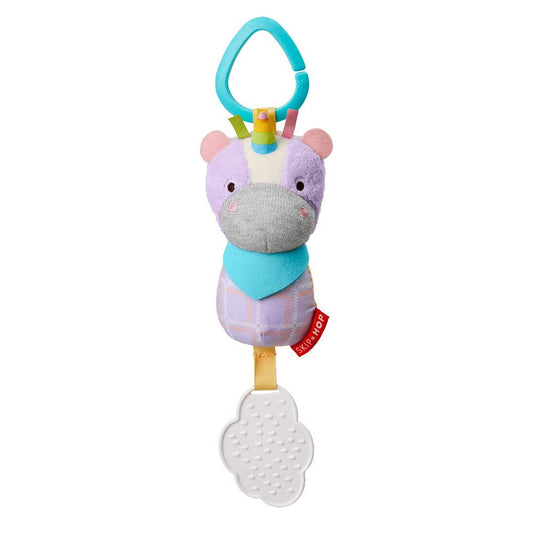 Baby Activity Chime & Teether Stroller Toy, Unicorn