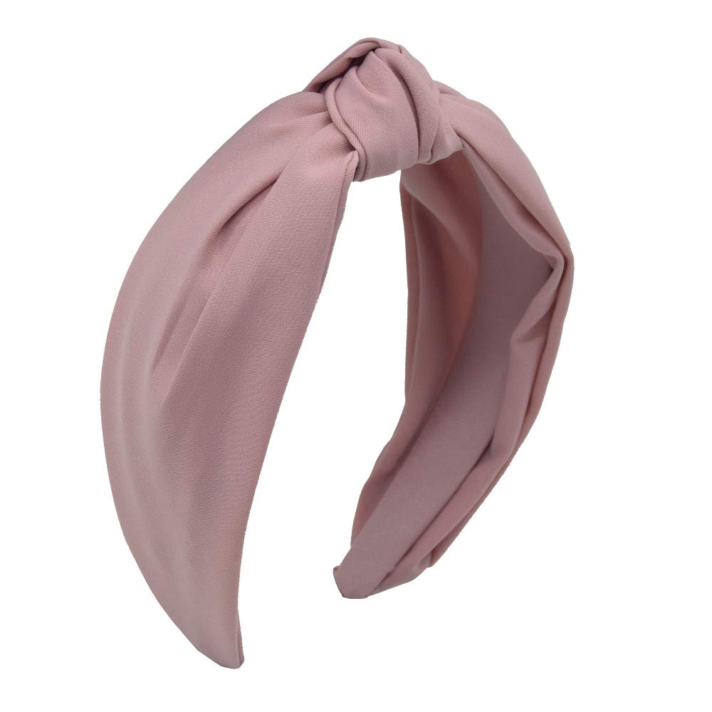 1 Pcs headband, knotted, for women, with knot, pink