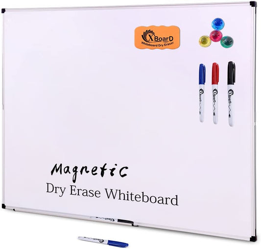 Double Sided Magnetic Dry Erase Board Set (36" x 24")