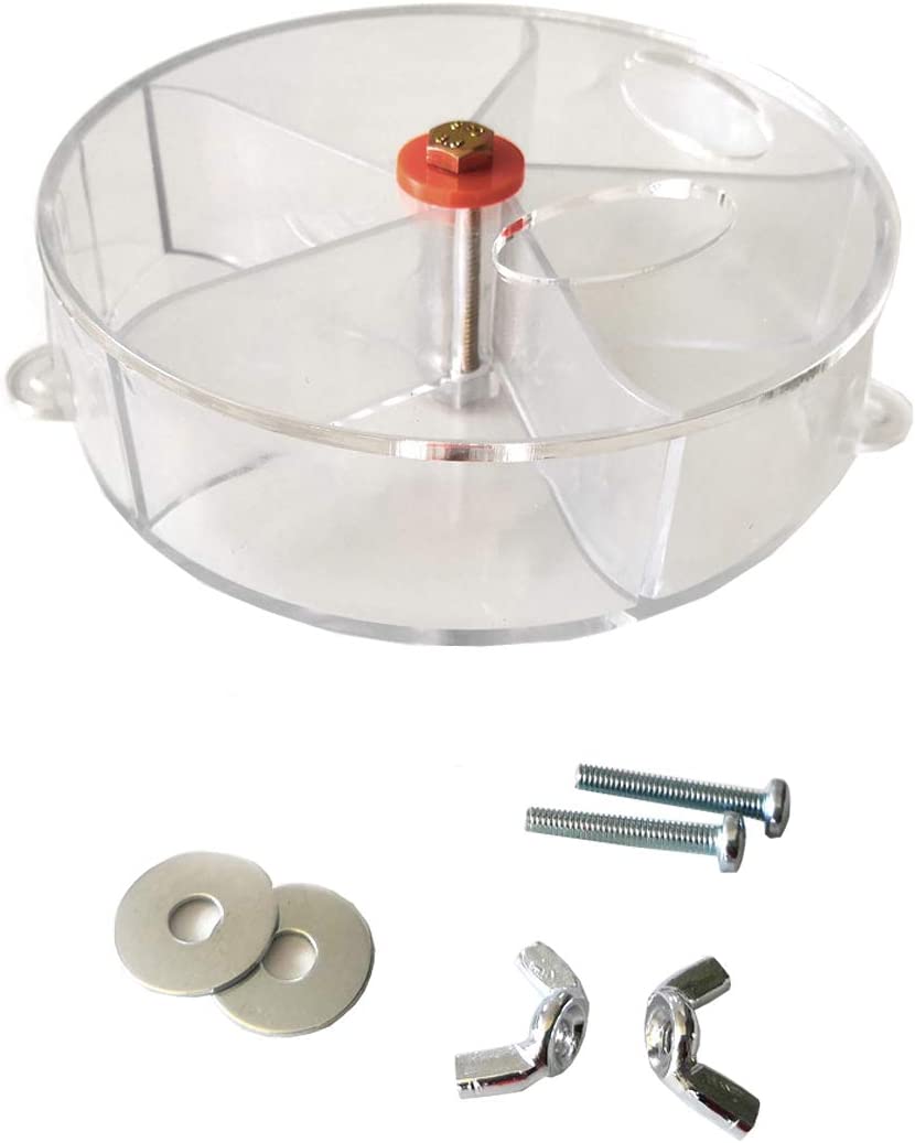 Foraging Rotating Training Toys, Transparent