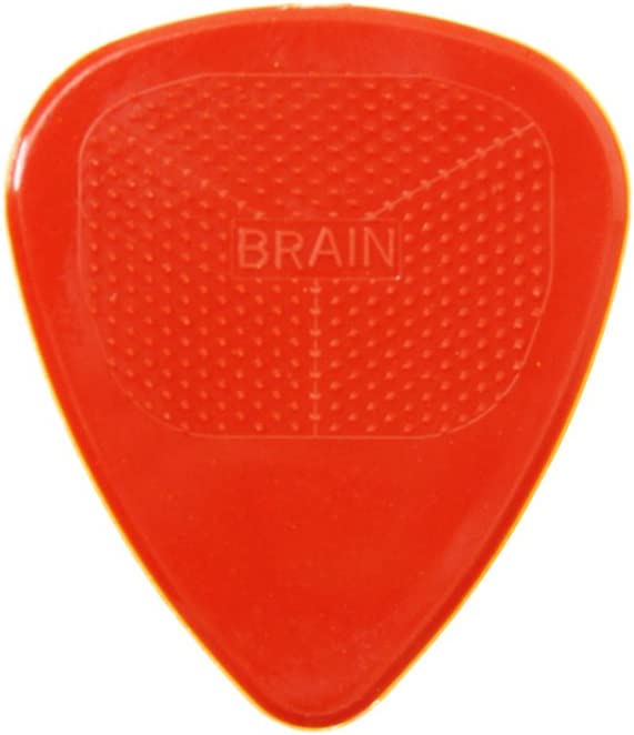 0.73 Guitar Picks, 12 Pieces, Collectible Tin, Red Nylon