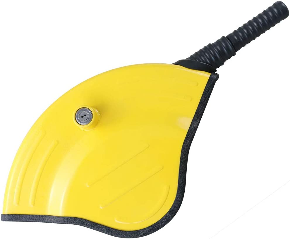 Steering Wheel Lock for Cars, 20.5 x 9.8 x 4.7 inches (Yellow)