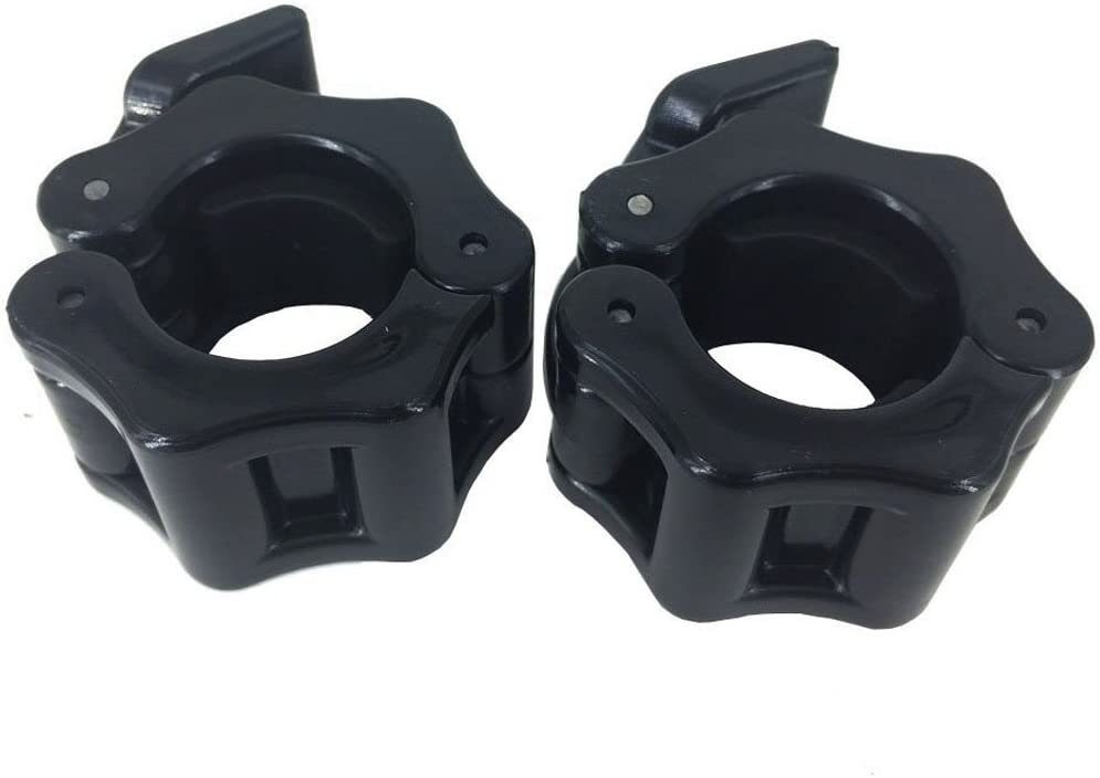 1 Inch Dumbbell Clamps (Color: Black1)