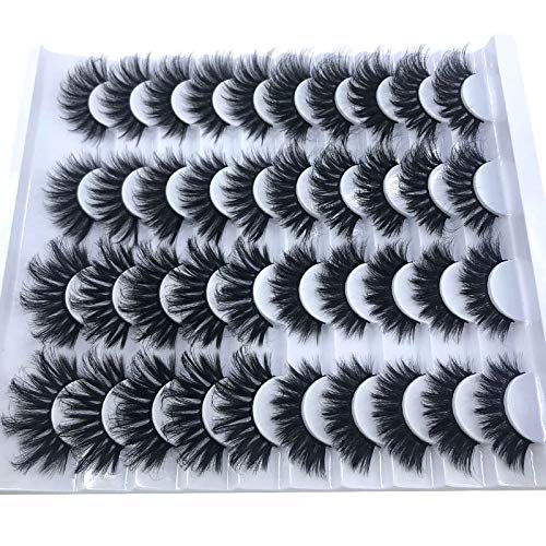 20 pairs, 3D Mink Lashes, Style: F082