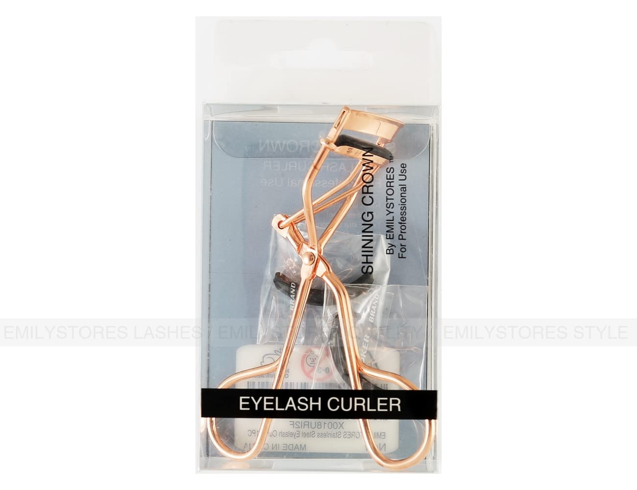 1pc metal eyelash curler, gold color