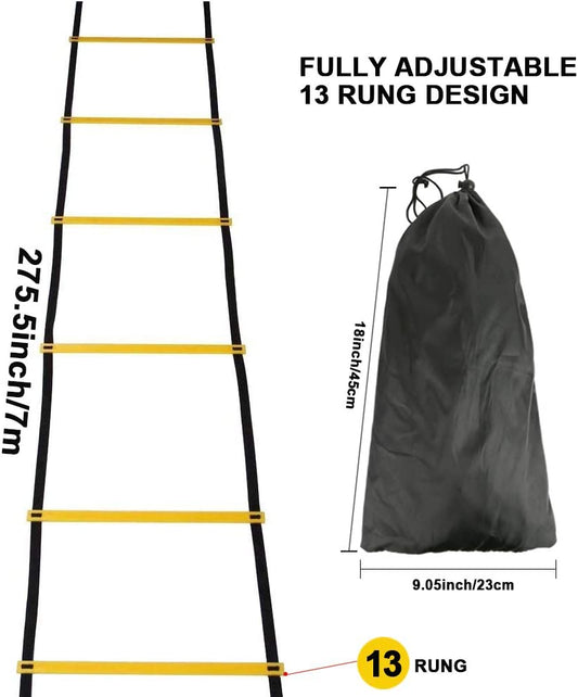 13 rung agility ladder