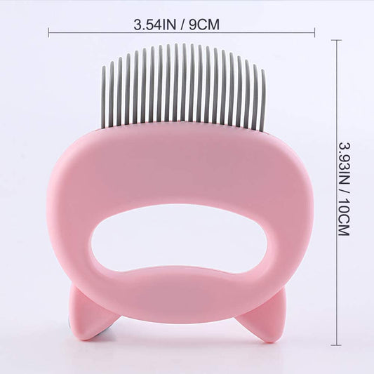 Pet comb massager, pink