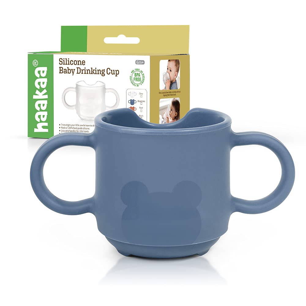 Silicone Toddler Cups, 5 oz, Color: Bluestone