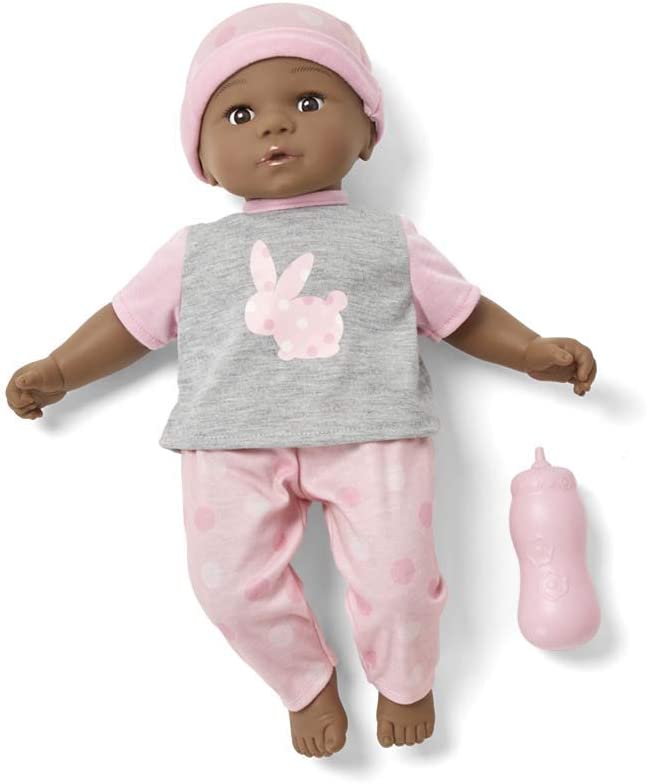 toy doll, sweet smiles, 14", Color: brown skin