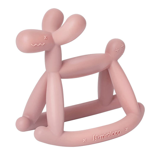 Baby Teething Toy, 4.21x3.86x1.93, ‎(Mist Pink)