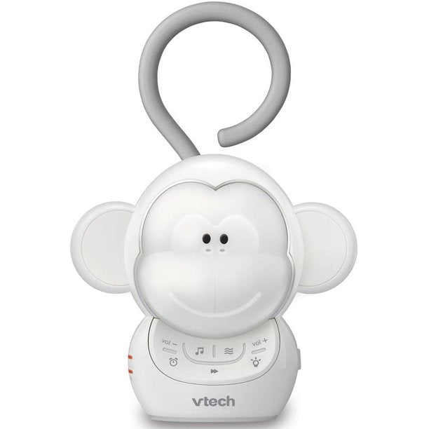 Soother with sound machine for babies, color: white