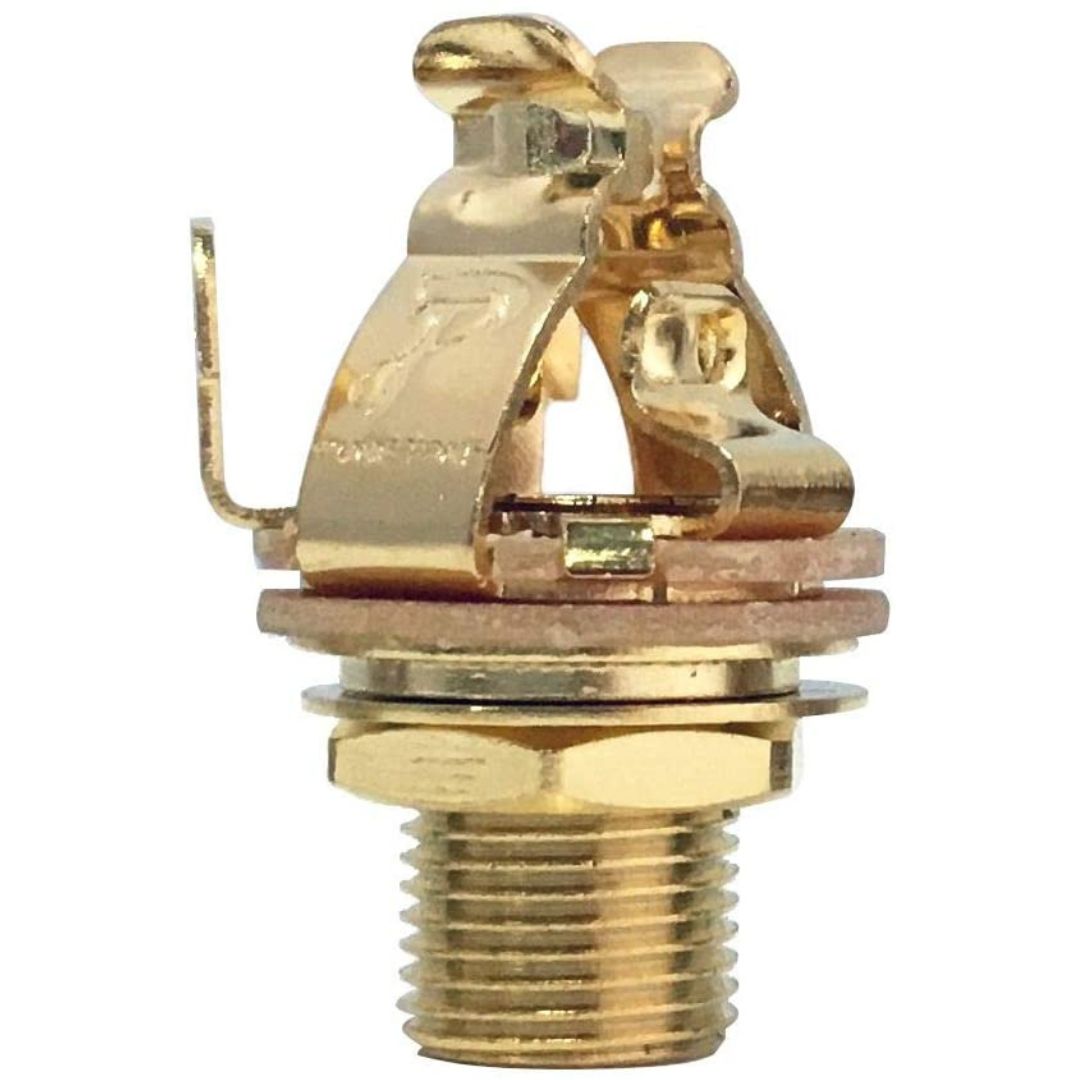 1/4" mono multi-pin output connector, (gold)