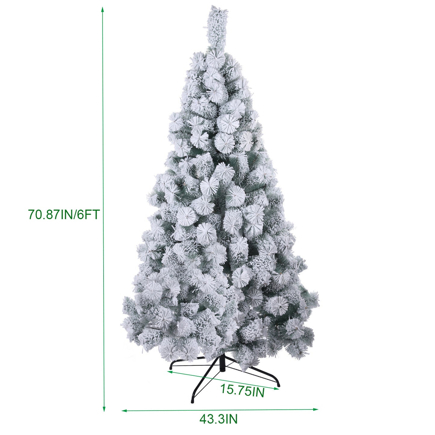 white artificial christmas tree