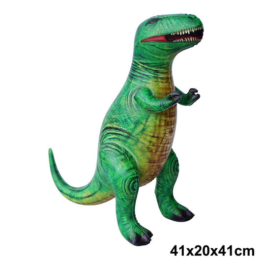 PVC Inflatable Toy Dinosaur, Color: 1 Piece Smaller