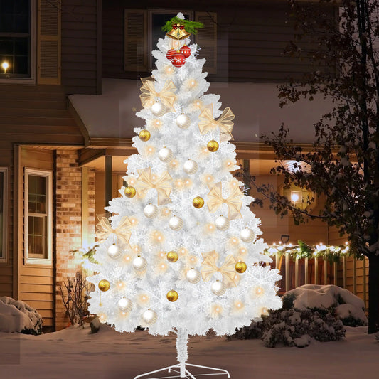 8 Foot Fake Snow Christmas Tree