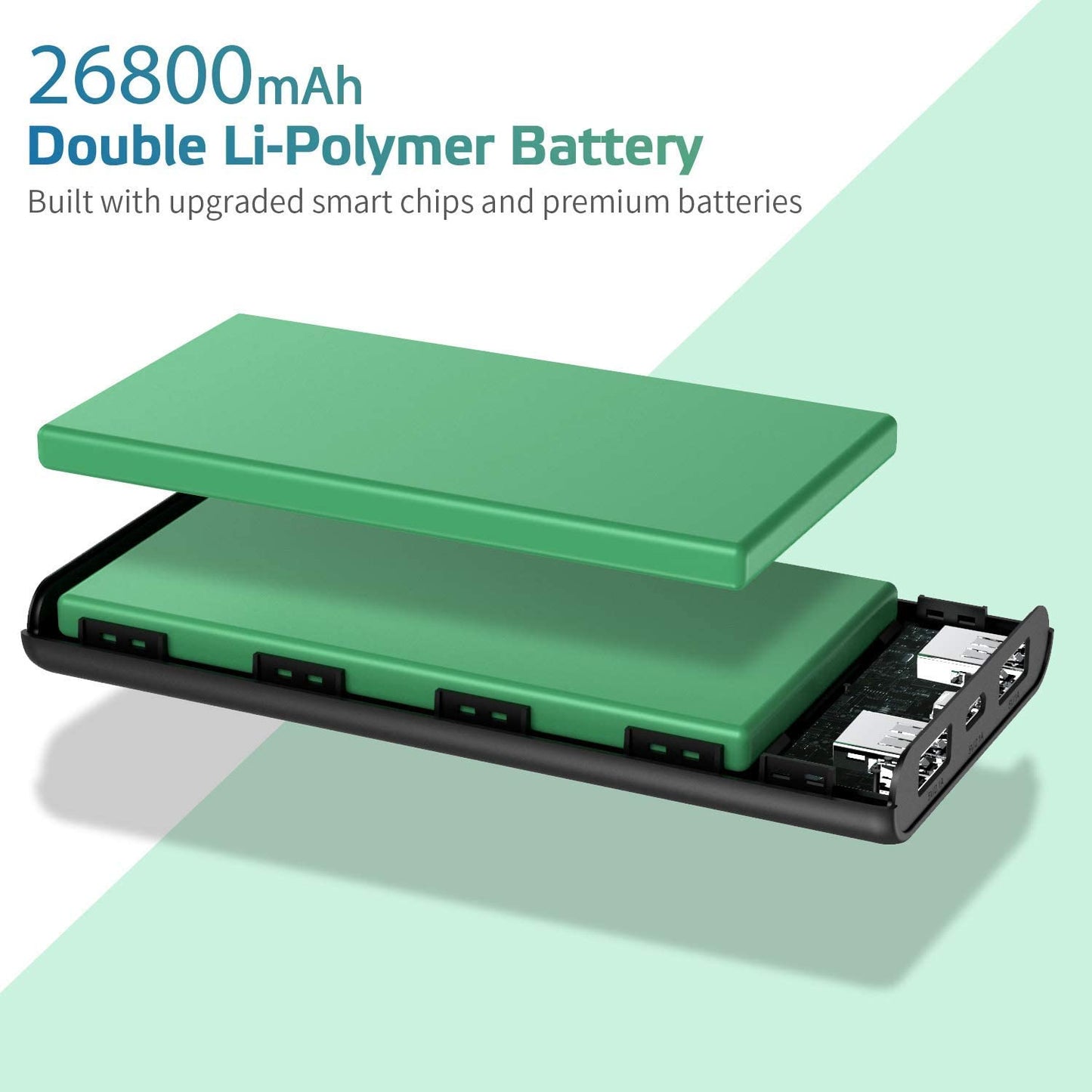 26800mAh Power Bank Portable Charger