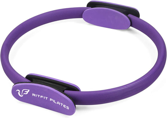 Pilates Ring - 14 Inch Fitness Magic Circle (Purple)