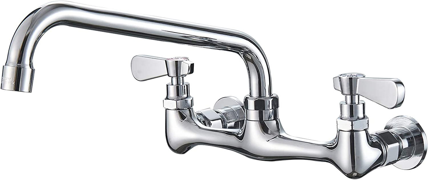 10 Inch Swivel Spout Kitchen Wall Mounted Faucet